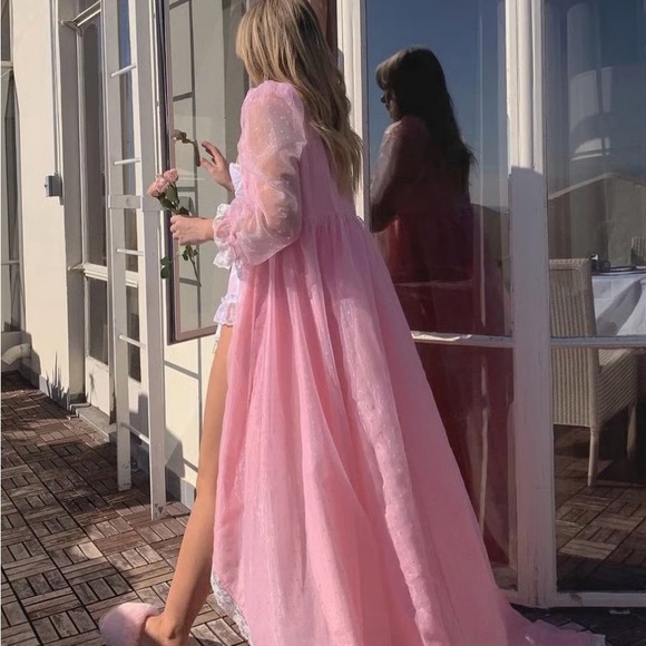 Very RARE Selkie Morning Glory Peignoir Robe (1X) - Picture 4 of 13